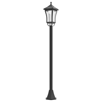 Image of Outsunny 1.3 m LED Garden Lamp Post Light, Waterproof IP44, Cool White