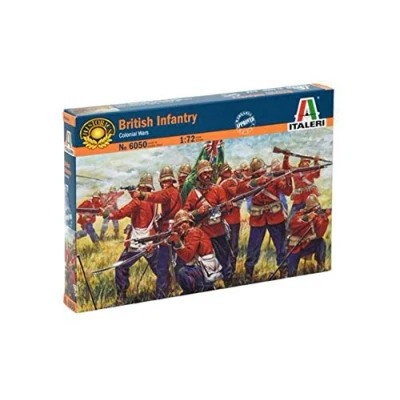 Image of Italeri ITA6050 510006050 1:72 Zulu Wars Model kit, Brown