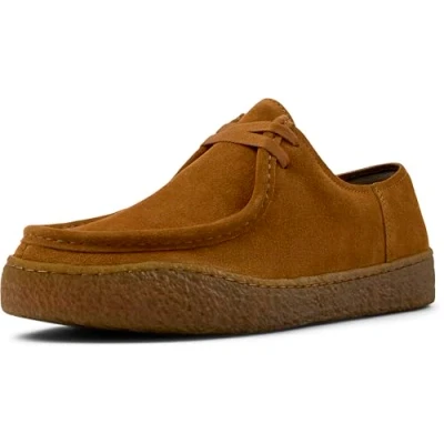 Image of Camper PEU Terreno Casual laceups, Men&#039;s, Size: 8, Pello igar/miel Suede