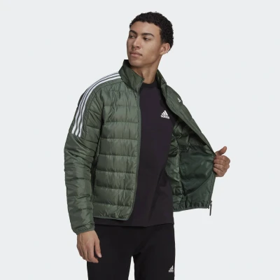 Image of adidas Men&#039;s Essentials Down Jacket, Green Oxide, S