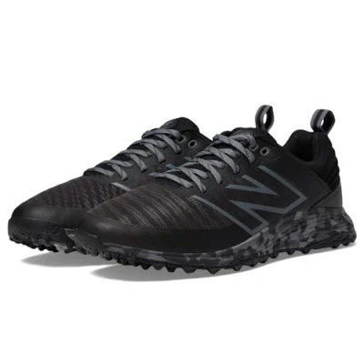 Image of New Balance Fresh Foam Contend V2 Mens Spikeless Golf Shoes 2024 Black / Multi 10