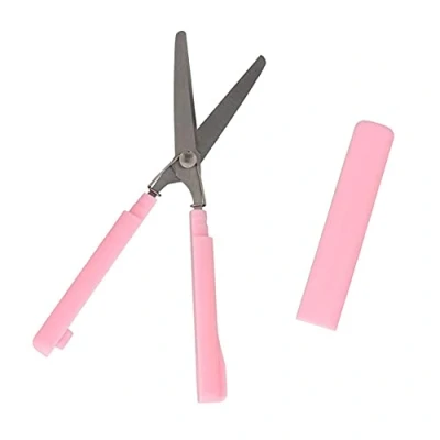 Image of SUN STAR STICKYLE Scissors (Compact) with Authentic Hologram US, EU Only [Pink x Pink] (Japan Import) S3791882
