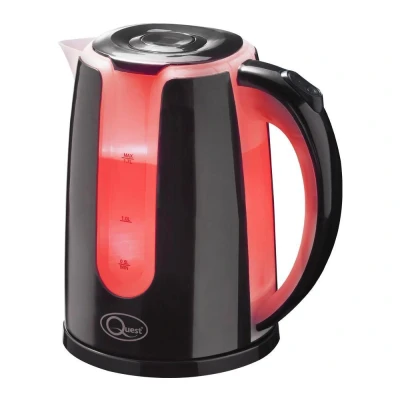 Image of Quest Dual LED Illuminated Kettle 1.7L Black
