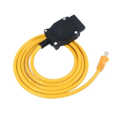 Image of Yalgdlen enet OBD2 OBDii RJ45 cable Ethernet to obd bimmercode bootmod3 ista Compatible with BMW F G Series