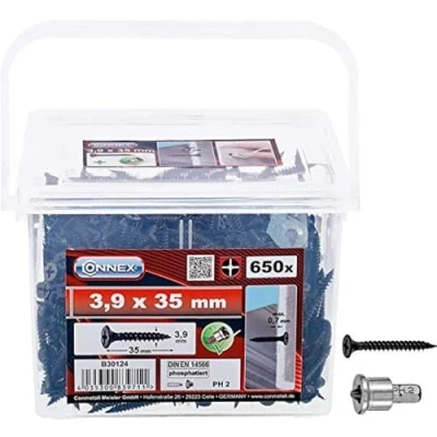 Image of CONNEX B30124 Dry Wall scr. fine THR. 3,9x35, 3,9 x 35 mm (650 Stück)