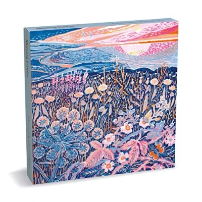 Image of Museums &amp; Galleries Morning Sunrise by Annie Soudain 8 Square Notecards Wallet