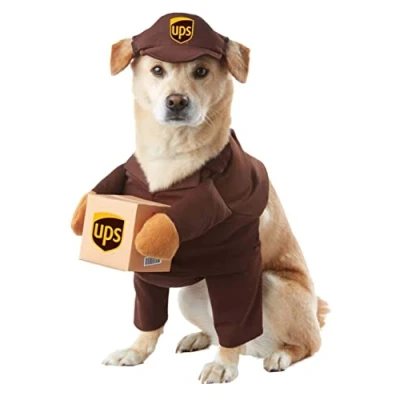 Image of California Costumes Pet Ups Pal Dog Costumes, Brown, L UK