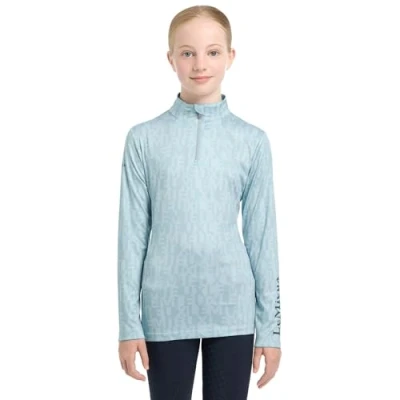 Image of LeMieux Young Rider Casey Childrens Base Layer Glacier 13 14 Years