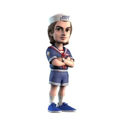Image of MINIX Bandai Stranger Things Ice Cream Steve Model, Collectable Figure, Merchandise, Figures Make Great Gifts