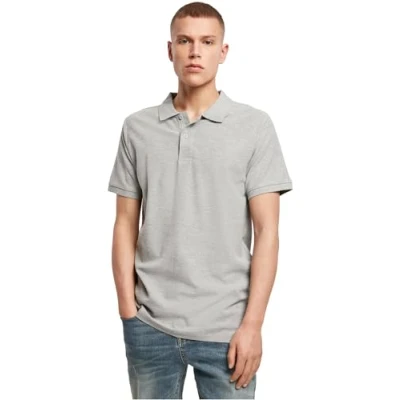 Image of Build Your Brand Men&#039;s Pique Polo Shirt T