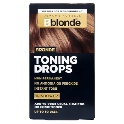 Image of Jerome Russell Bblonde Bronde Toning Drops Non Permanent Hair Toner, Refresh &amp; Maintain Dye, Add in Shower with Shampoo or Conditioner, 50 Uses