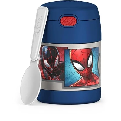 Image of Thermos Funtainer 10 Ounce Food Jar Spider Man