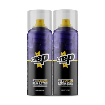 Image of Crep Protect Shoe Protector Spray 200ml Rain &amp; Stain Waterproof Nano Protection for Sneaker, Leather, Nubuck, Suede Canvas (Pack of 2)