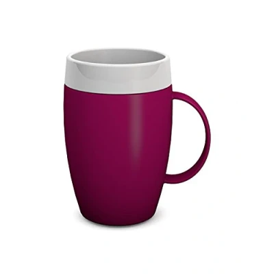 Image of Ornamin Mug with Internal Cone 140 ml Blackberry (model 905) drinking aid, coffee cup, thermo mug, cup for elderly