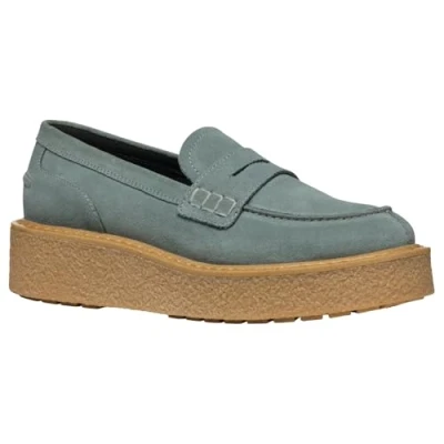 Image of Geox Women&#039;s D Elidea A Moccasin, Sage, 6 UK