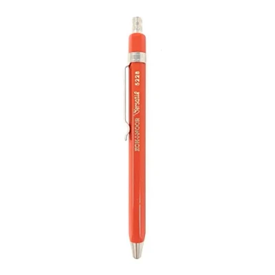 Image of Koh I Noor Versatil 5228 Metal Mechanical Pencil with Lead Sharpener, Diameter 2 mm Red