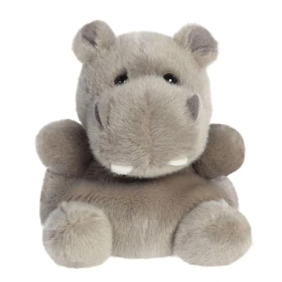Image of Aurora, 33859, Palm Pals Hunk Hippo, 5In, Soft Toy, Grey