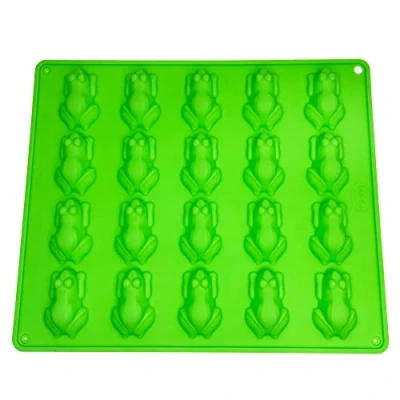 Image of Selecto Bake Frog Chocolate Moulds Silicone Candy Mould Non Stick Reusable DIY Baking Molds for Jelly, Gummies, Crayons, Gelatine, Cake Decoration, Soap, Resin