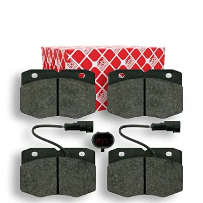 Image of 0001906428, 001906428, 01906428, 1906428 Brake pad set FEBI BILSTEIN 16347 Front Axle incl. wear warning contact IVECO: DAILY 2 Kasten/Kombi
