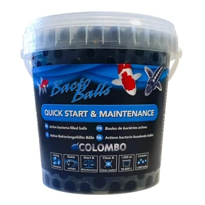 Image of Colombo Bacto Balls 1 Litre Pond Bacteria Clear Clean Water Healthy Plants Fish Koi