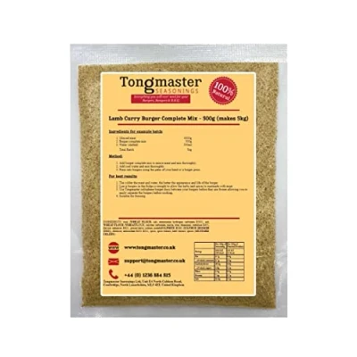 Image of Lamb Curry Burger Complete Mix 500g (makes 5kg)