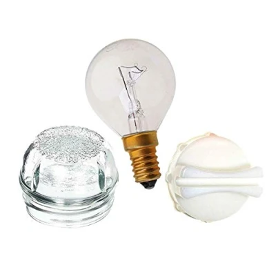 Image of UTIZ Oven Lamp Glass Light Bulb with Cover &amp; Removal Tool for Bosch Neff Siemens