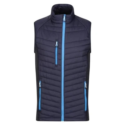 Image of Regatta Professional Mens Navigate Hybrid Gilet Body Warmer, Navy/FrnchBl, M EU