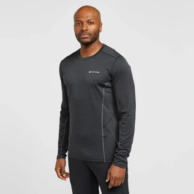 Image of Montane Mens Dart Long Sleeve T Shirt Black XXXL