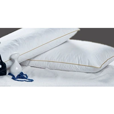 Image of PAIR OF LUXURY GOOSE FEATHER AND DOWN PILLOWS 85% 15%