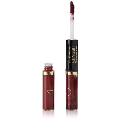 Image of Max Factor Lipsticks LipFinity Color &amp; Lip Gloss Lipstick 2 sides, Tone 550 Ruby, 6 ml