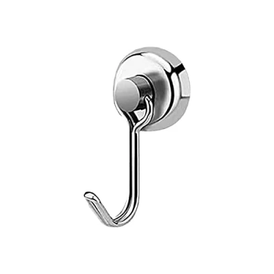 Image of Saterkali Magnetic Hook Kitchen 8Kg Pull Refrigerator Hanging Strong Bearing Capacity for Office Silver