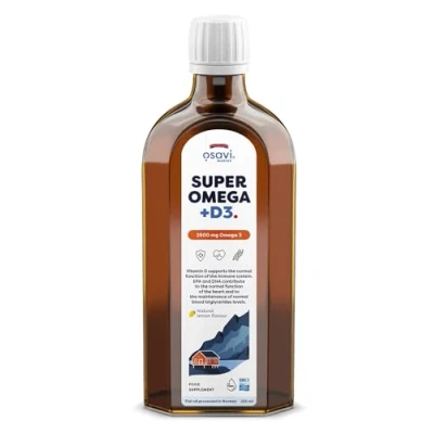 Image of Osavi Super Omega + D3, 2900mg 3 (Lemon) 250 ml.
