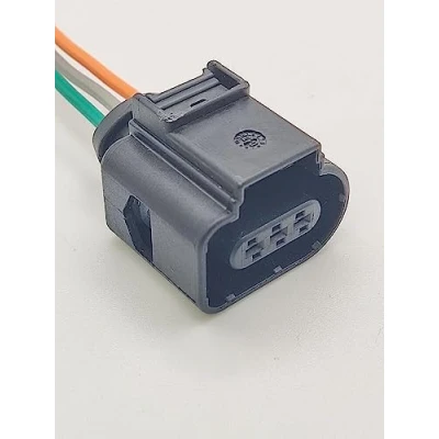 Image of 8K0973703 3 Pin Camshaft Sensor Connector Plug Socket Wiring Repair FOR VW Audi