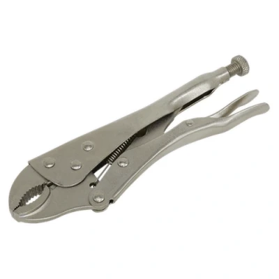 Image of Siegen Locking Pliers 215mm Curved Jaw