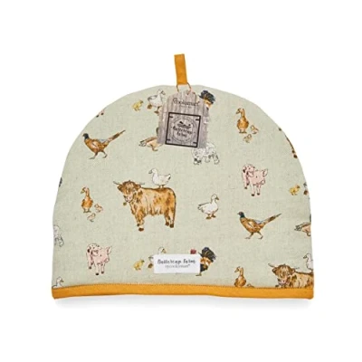 Image of Cooksmart British Designed Tea Cosy Teapot Warmer Suitable For Small, Medium or Large Teapots by Designers in the UK Buttercup Farm