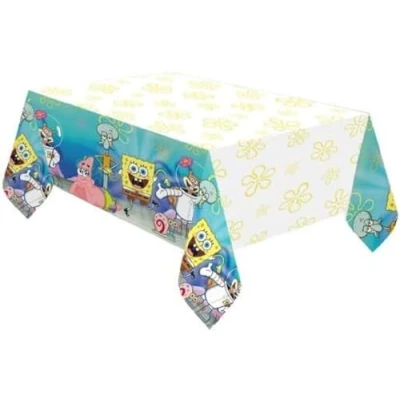 Image of amscan Spongebob Tablecloth