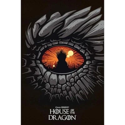 Image of Game of Thrones House The Dragon 61 x 91.5cm Maxi Poster