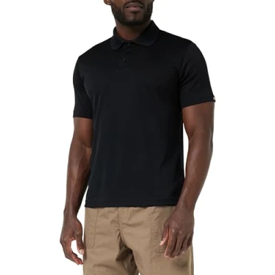 Image of Dickies, Men&#039;s, EVERYDAY POLOSHIRT, BLACK, XXL
