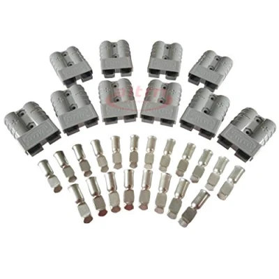 Image of 10Pcs Battery Connector 600V 50A 50Amp Quick Connection Plug For Car Van Modes Motorcycle