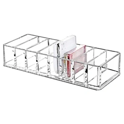 Image of Tabooh Cosmetic Clear Make Up Organiser Acrylic 8 Sections for Eye Shadow Palette Face Powder M8113