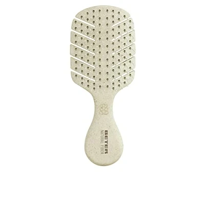 Image of Beter Detangling brush Natural Fiber MINI Anti Tangle Skeleton Hairbrush made from wheat fibers, and Breakage Eco Brush, Gentle Free Styling, All hair types