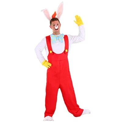 Image of Disguise Limited Roger Rabbit Men&#039;s Fancy Dress Costume X Large