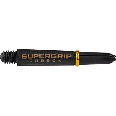 Image of Harrows Supergrip Carbon Shafts 1 set (3) (Short, Black/Gold)