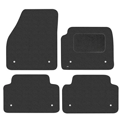 Image of JVL Fully Tailored Carpet Car Mat ,Set of 4