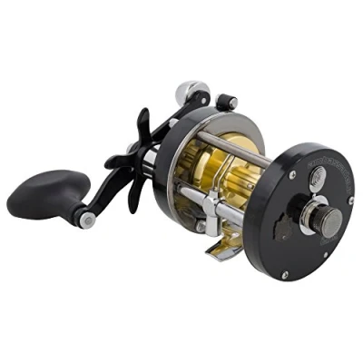 Image of Abu Garcia Ambassadeur C3 Conventional Reel, Size 7000 (1324531), 2 Stainless Steel Ball Bearings + 1 Roller Bearing, Carbon Fiber Star Drag, Max of 20lb 9.0kg,Silver