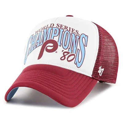 Image of 47 Brand Mesh Trucker Cap FOAM CHAMP Philadelphia Phillies