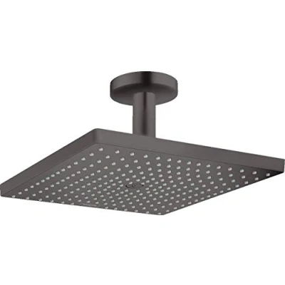 Image of hansgrohe Raindance E 300 Shower Head with Ceiling Connection Polished Gold Look x mm