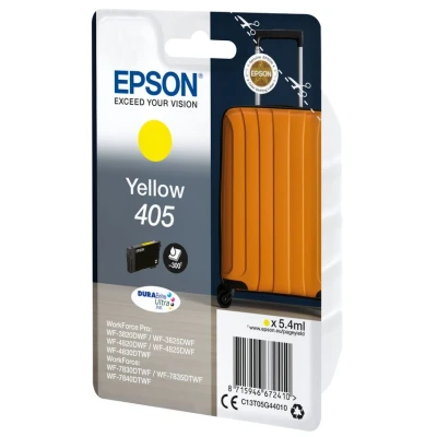Image of Epson 405 DURABrite Ultra ink cartridge 1 pc(s) Original Standard Yield Yellow