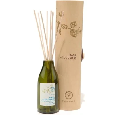 Image of Paddywax Fragrance Diffusers for Home, Basil &amp; Cucumber, 118ml