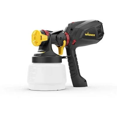 Image of WAGNER Universal W 575 FLEXiO paint sprayer for dispersion/latex paints, varnishes and glazes Interior Usage, Covers 15 m² 6 min, Black, Capacity 1300 ml/800 ml, 630
